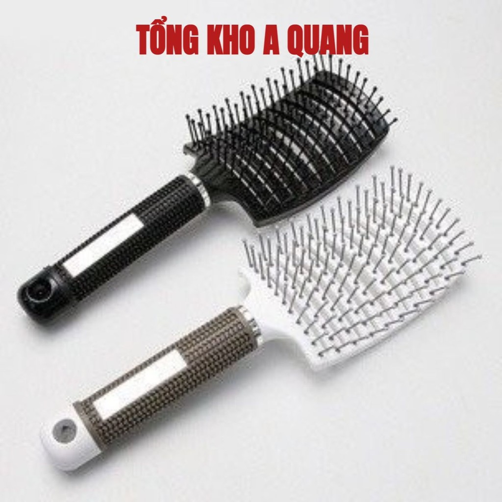 Lược Gỡ Rối, Tạo Phồng Tóc🍀FREESHIP🍀Lược Sấy Tạo Kiểu Bán Nguyệt Cỡ Lớn Chuyên Dụng Giảm Rụng Tóc
