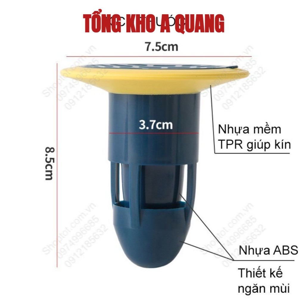 [COMBO 10] Bộ Lõi Thoát Nước Sàn Ngăn Mùi🍀FREESHIP🍀Nắp Ngăn Mùi Hôi Cống