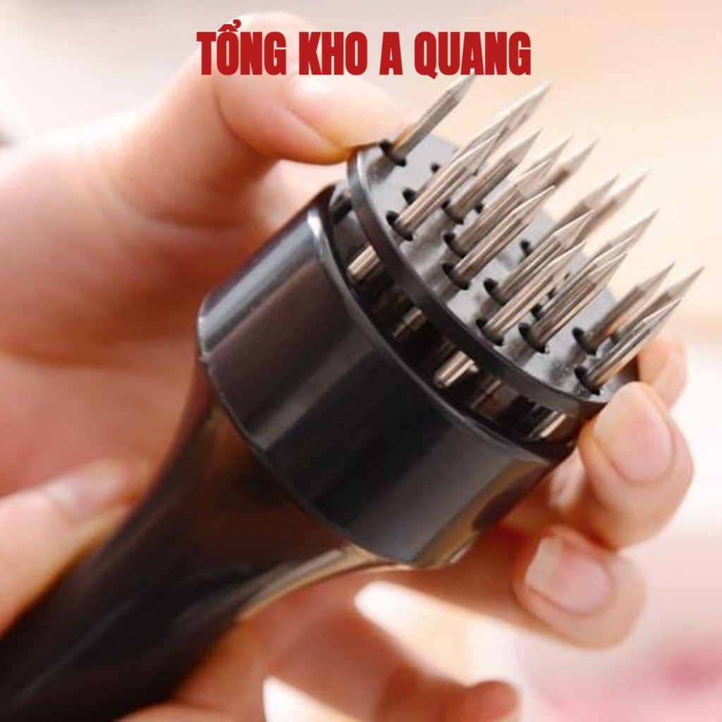 Dụng Cụ Châm Bì, Dụng cụ Châm Thịt, Làm Mềm Thịt, Xăm Đâm Bì Tiện Lợi Dễ Sử Dụng