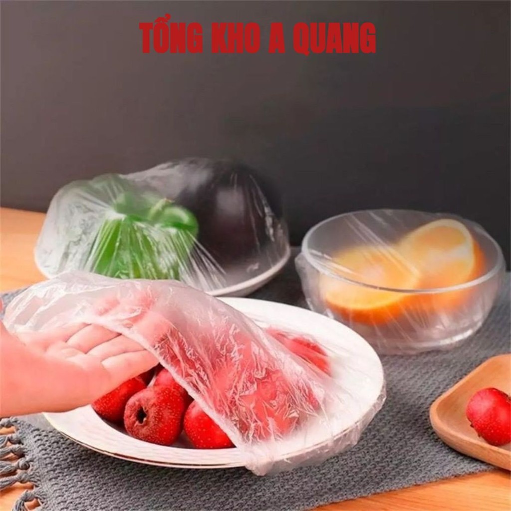[COMBO 10 TÚI ] Chiếc Dùng Một Lần Tươi Giữ Phim Bao Không Mùi Hộ Gia Đình Cấp Thực Phẩm Tươi Giữ Bát Bao PE Tươi