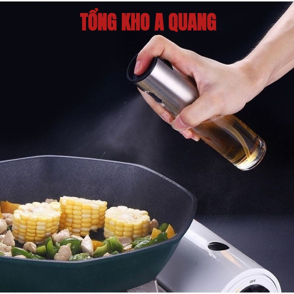 Bình xịt dầu ăn thủy tinh phun sương
