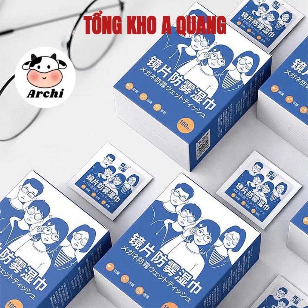 Khăn lau kính Nano, khăn giấy chống bám hơi nước, giấy lau kính chống mờ sương, mồ hôi, chống nhờn
