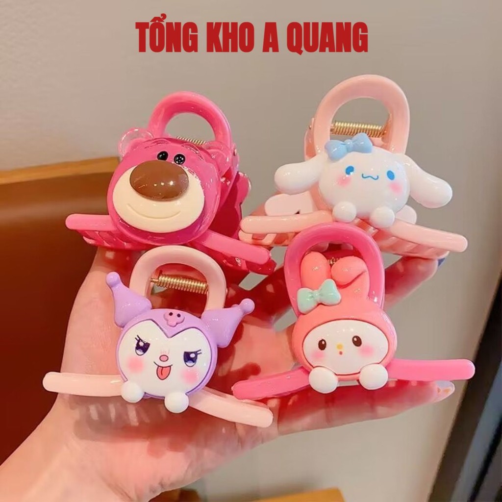 [COMBO 10] Kẹp Tóc Càng Cua Siêu Cute Gấu Lotso Thỏ Tai Dài - PHỤ KIỆN KẸP TÓC ĐÁNG YÊU