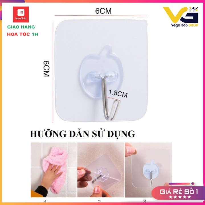 COMBO 10 Móc dán chịu lực 5kg siêu rẻ