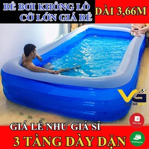 Phao bể bơi khổng lồ, bể bơi phao cỡ lớn 2m1-2m9-3m6-3m8-4m2