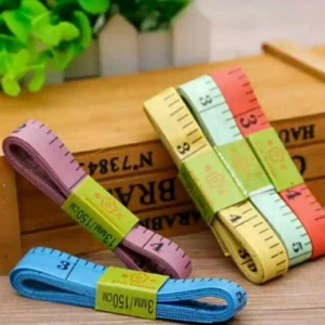 Thước dây nhiều màu 1,5m Dùng để đo cơ thể, may vá