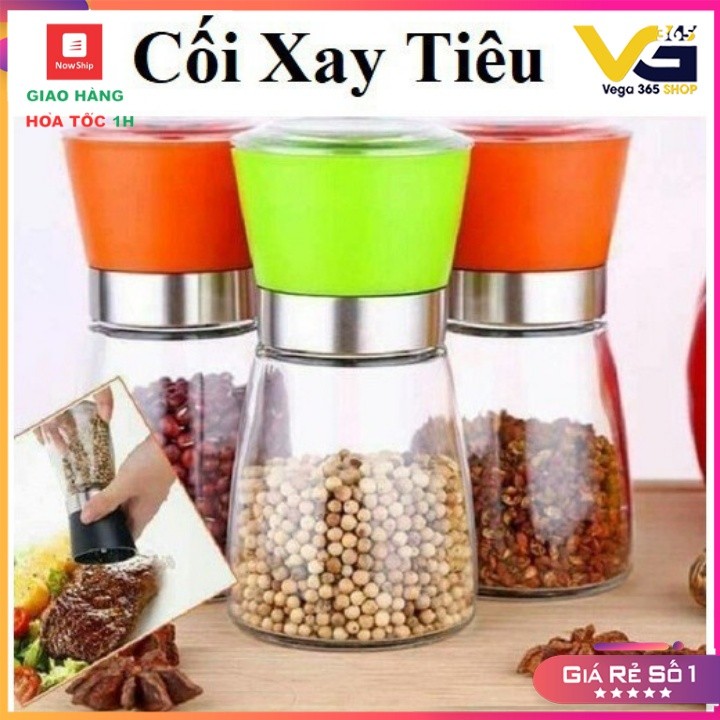 [GIÁ LUÔN LUÔN RẺ] Combo 2 Dụng cụ xay tiêu cầm tay