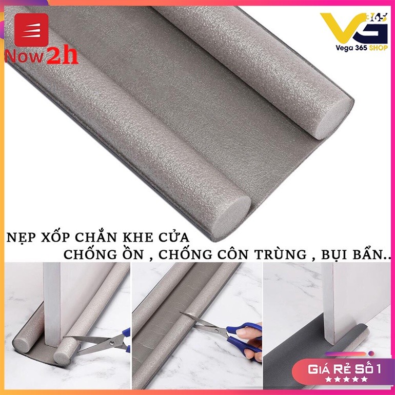 Thanh xốp chắn cửa đa năng 2024 chặn đáy cửa chống gió lùa côn trùng