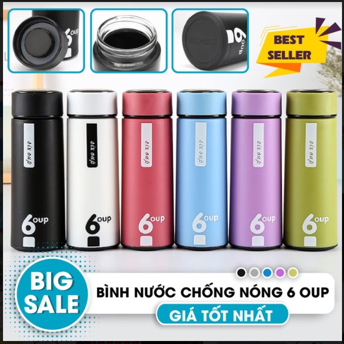 Bình 6oup 450ml (Giao màu ngẫu nhiên)
