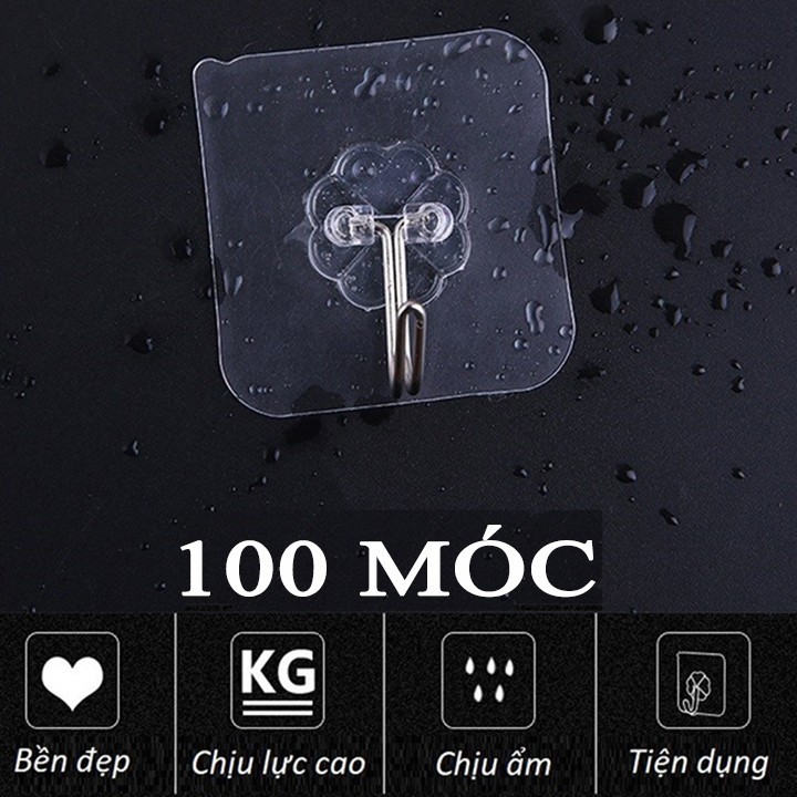 COMBO 100 MÓC DÁN TƯỜNG SIÊU CHỊU LỰC