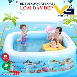 Bể bơi, bể phao cỡ lớn cho bé + kèm Bơm điện