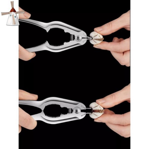 Dụng Cụ Tách Sò Huyết Inox Kìm tách sò lông, hàu, kiềm kẹp cua, tách hạt, quả... inox cao cấp Kềm Tách Sò Huyết Inox
