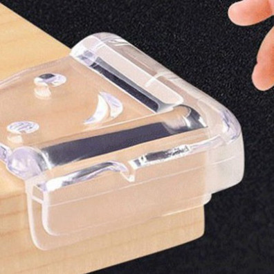 Mua 10 tặng 1 Combo 2 Miếng Bịt Góc Bàn, Bọc Cạnh Bàn Silicon Hình Mặt Cười Chống Va Đập - An Toàn Cho Bé Và Gia Đình
