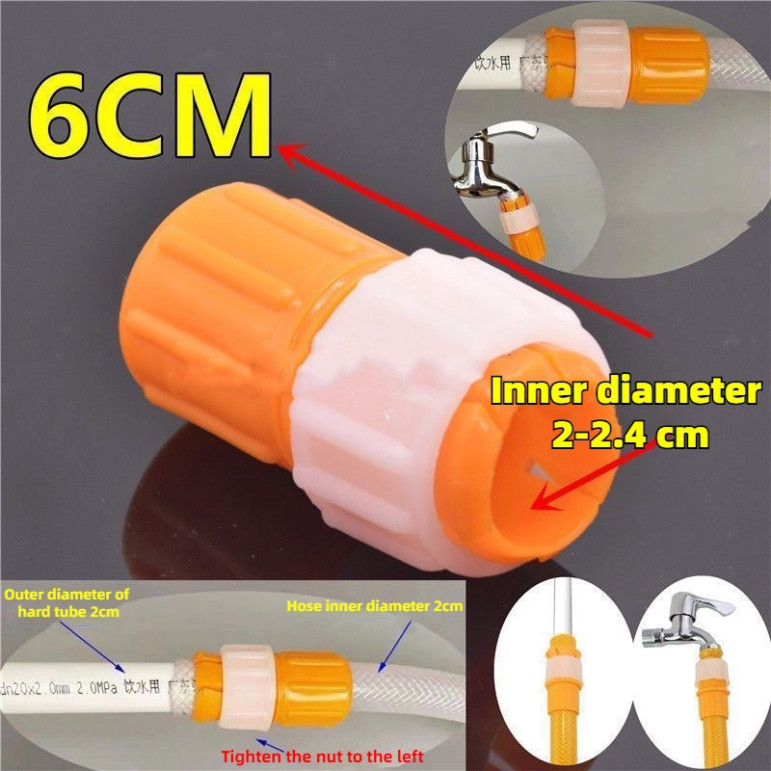 Combo 2 Van Vặn Chặt Vòi Nước, Siết Ống Nước Chống Tuột Rò Rỉ Đầu Vòi Nối Ống Nước, Khớp Nối Ống Nước