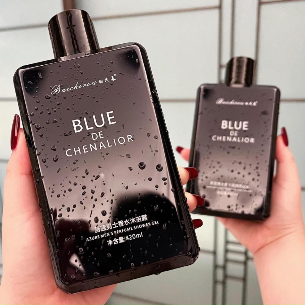 Sữa tắm nam hương nước hoa thơm lâu BLUE 420ml dưỡng ẩm ngăn ngừa đổ mồ hôi H11