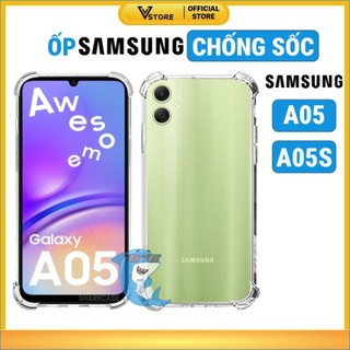 ốp lưng samsung a05 / a05s dẻo trong suốt silicon cao cấp chống sốc va đập viền cạnh vuông bảo vệ đt