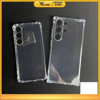 ốp lưng samsung s23 fe / s23 plus /ultra 5g nhựa dẻo trong suốt silicon cao cấp chống sốc bảo vệ cam