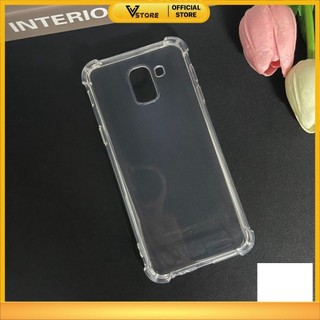 ốp lưng samsung j6 plus / j6+ / j6 2018 dẻo trong suốt silicon cao cấp chống sốc va đập viền vuông