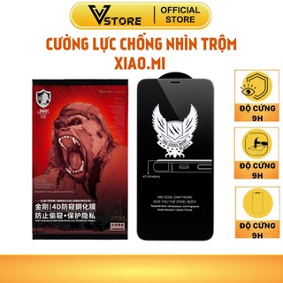 kính cường lực dành cho xiaomi mi 11t / 11 lite/ 11t pro 5g ne chống nhìn trộm (kính không nhận vân tay trong màn hình)