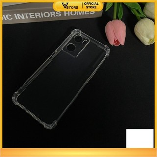 ốp lưng oppo a57 / a77 4g 2022 dẻo trong suốt silicon cao cấp chống sốc bảo vệ điện thoại viền vuông Vstore