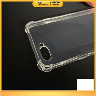 ốp lưng oppo a3s, a1k dẻo trong suốt silicon cao cấp chống sốc bảo vệ điện thoại viền vuông Vstore