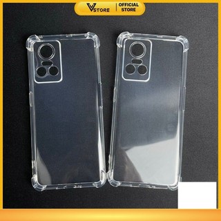 ốp lưng realme gt neo 3 trong suốt silicon chống sốc va đập viền vuông bảo vệ điện thoại toàn diện Vstore