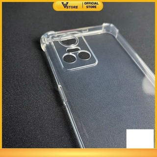 ốp lưng realme gt neo 3 trong suốt silicon chống sốc va đập viền vuông bảo vệ điện thoại toàn diện Vstore