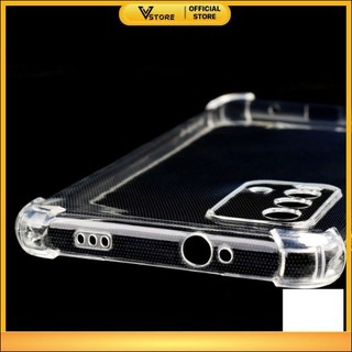 ốp lưng redmi 9a, 9t, 9 nhựa dẻo trong suốt silicon cao cấp chống sốc viền vuông bảo vệ cam đt Vstoer