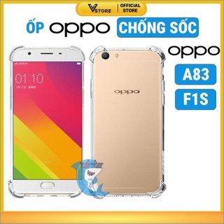 ốp lưng oppo a83 / f1s / a59 dẻo trong suốt silicon cao cấp chống sốc bảo vệ cam điện thoại