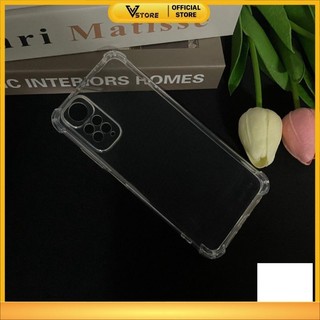 ốp lưng redmi note 11 / 11s / 11T pro 4g 5g china dẻo trong suốt silicon cao cấp viền vuông chống sốc bảo vệ cam Vstore