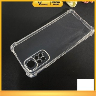 ốp lưng redmi note 11 / 11s / 11T pro 4g 5g china dẻo trong suốt silicon cao cấp viền vuông chống sốc bảo vệ cam Vstore