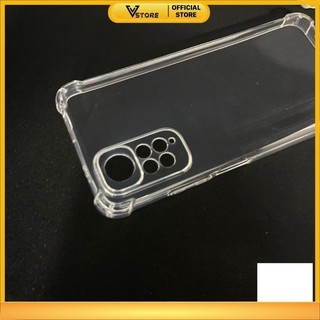 ốp lưng redmi note 11 / 11s / 11T pro 4g 5g china dẻo trong suốt silicon cao cấp viền vuông chống sốc bảo vệ cam Vstore