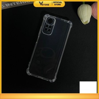 ốp lưng redmi note 11 / 11s / 11T pro 4g 5g china dẻo trong suốt silicon cao cấp viền vuông chống sốc bảo vệ cam Vstore