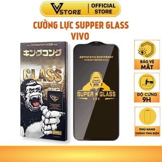 kính cường lực vivo t1 5g/ t1x/ t2/ t2x phủ nano miếng dán màn hình vivo