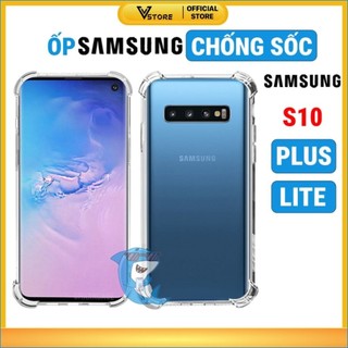 ốp lưng samsung s10 4g 5g / plus / lite dẻo trong suốt silicon cao cấp chống sốc bảo vệ camera