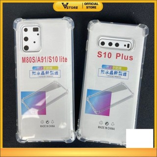 ốp lưng samsung s10 4g 5g / plus / lite dẻo trong suốt silicon cao cấp chống sốc bảo vệ camera
