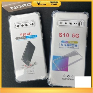 ốp lưng samsung s10 4g 5g / plus / lite dẻo trong suốt silicon cao cấp chống sốc bảo vệ camera