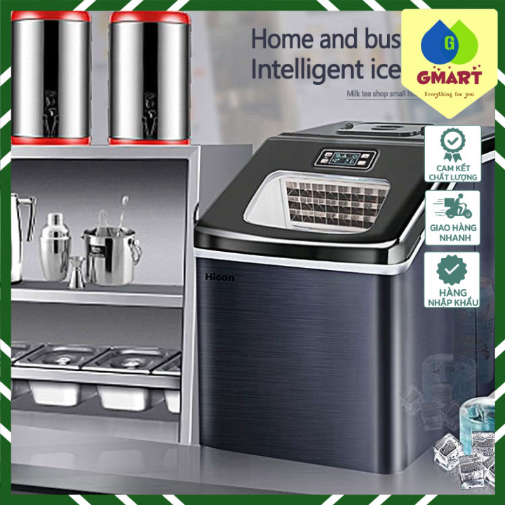 GSmart - Máy Làm Đá Viên Mini Gia Đình Ice Maker Machine HZB-30F ...