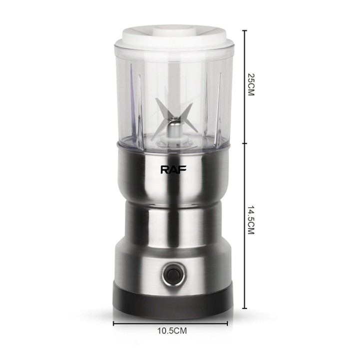 Máy xay hạt khô RAF 300W xay thảo dược, gia vị siêu mịn tặng cối xay sinh tố