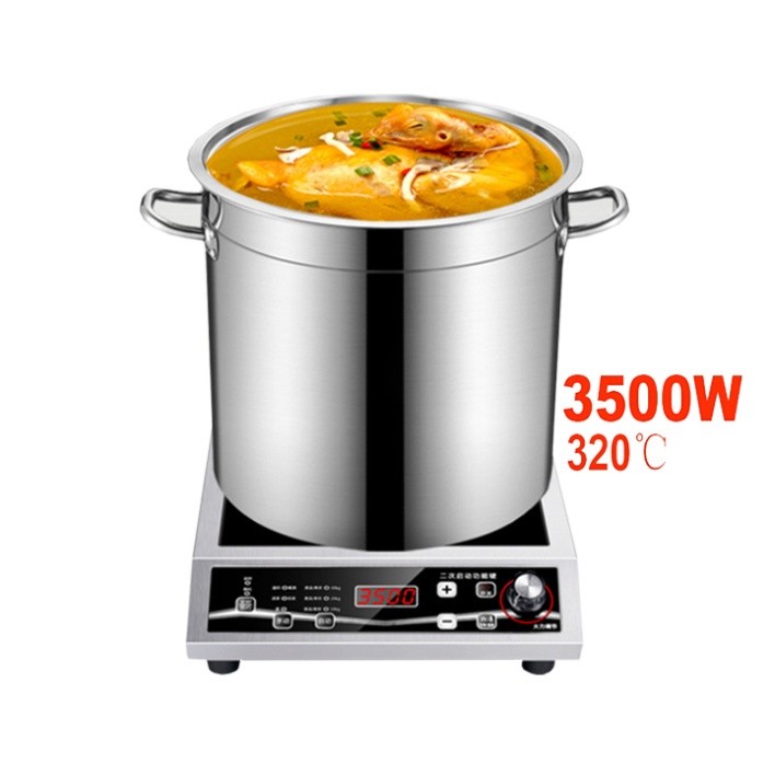 Bếp điện công nghiệp 3500W công suất cao, kiểm soát nhiệt độ, hẹn giờ chính xác
