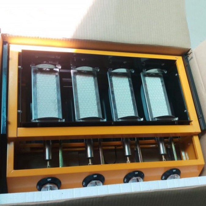 Bếp nướng hải sản ETON ET-K222 4 họng đốt nhiệt độ cao, không tạt lửa