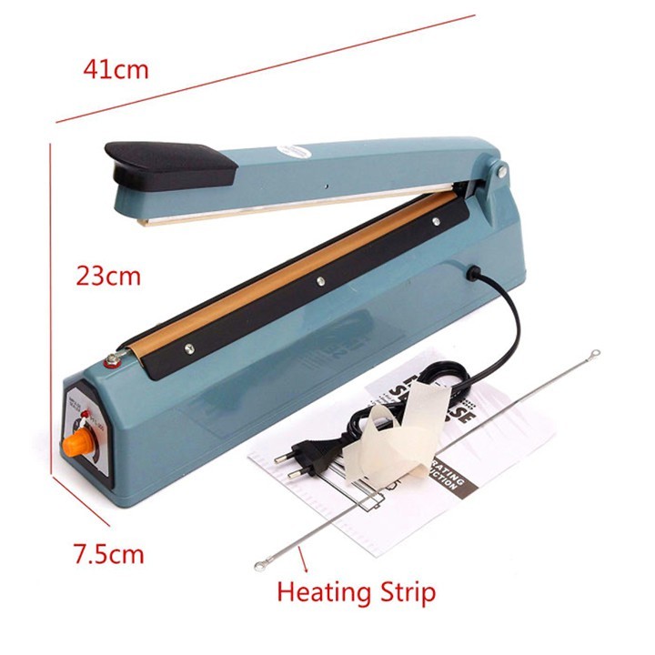 Máy hàn miệng túi PFS-300 đa năng dán túi nilon, zip bạc, túi giấy craft