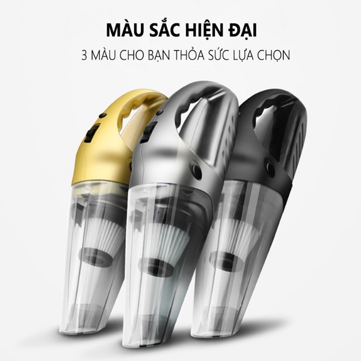 Máy hút bụi R.6052 120W lực hút 9000mpa cao cấp loại cắm tẩu 12v