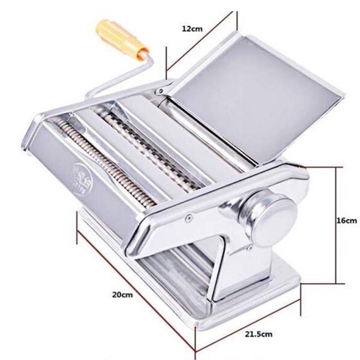 Máy cán mì 2 lưỡi dao chất liệu dày dặn chắc chắn