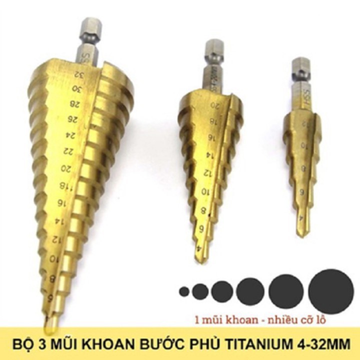 Mũi khoan đa năng chuyên khoan thép, inox chất lượng cao