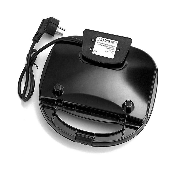 Kẹp nướng bánh mì HAEGER RAF 750W làm nóng nhanh, bánh chín đều 2 mặt