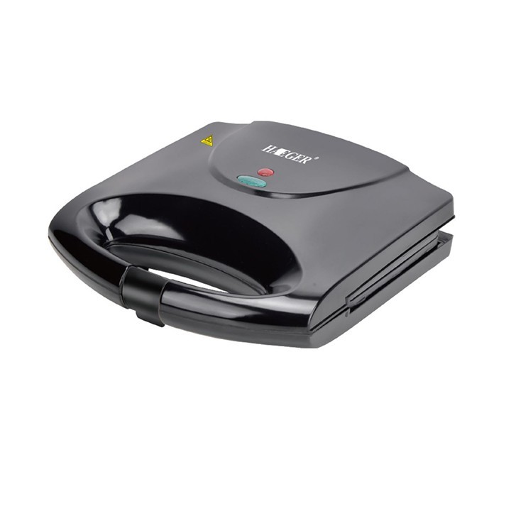 Kẹp nướng bánh mì HAEGER RAF 750W làm nóng nhanh, bánh chín đều 2 mặt