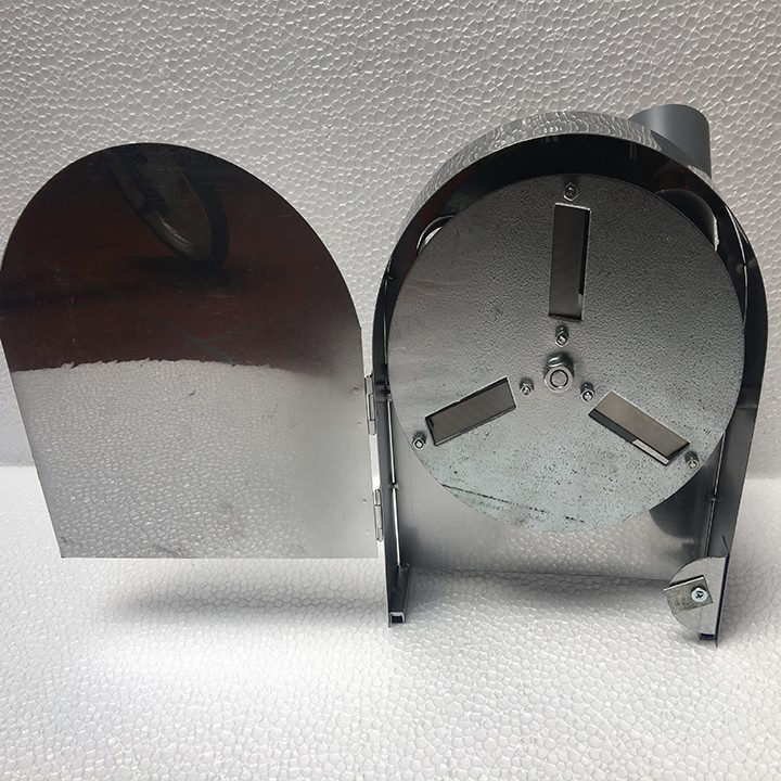 Máy cắt hành, xả chất liệu inox dày dặn chắc chắn
