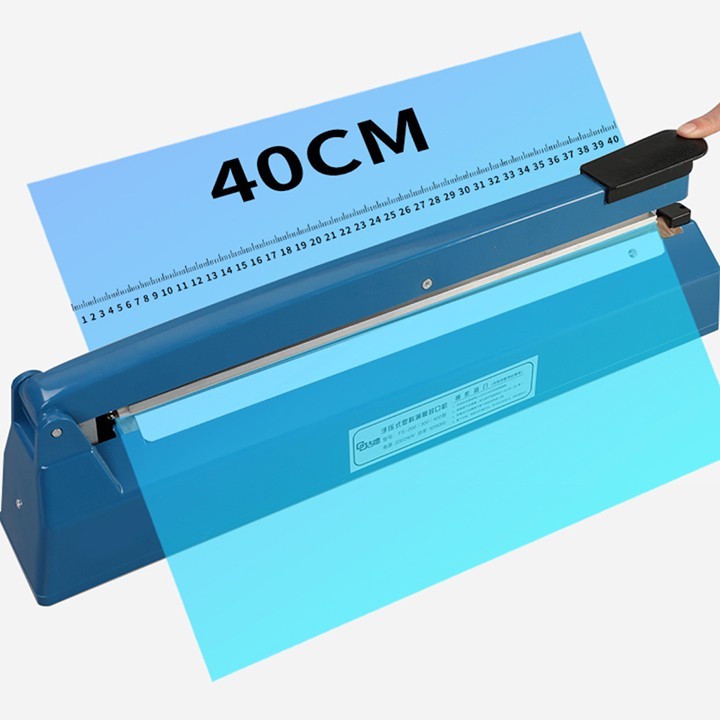 Máy hàn miệng túi nilon PFS-400 tự ngắt an toàn, đường hàn đẹp, tặng dây hàn phụ