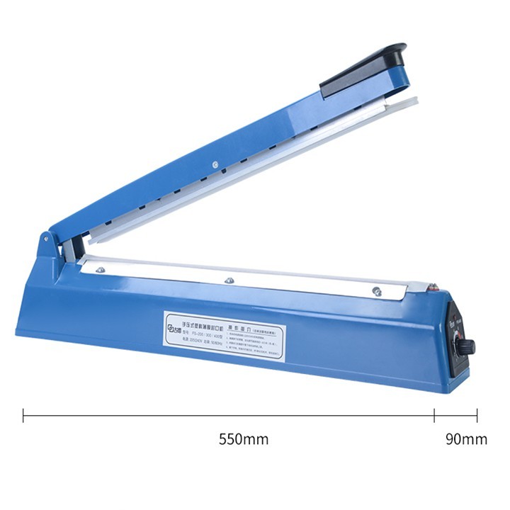 Máy dán miệng túi PFS-400 tự ngắt an toàn, đường hàn đẹp, tặng dây hàn phụ